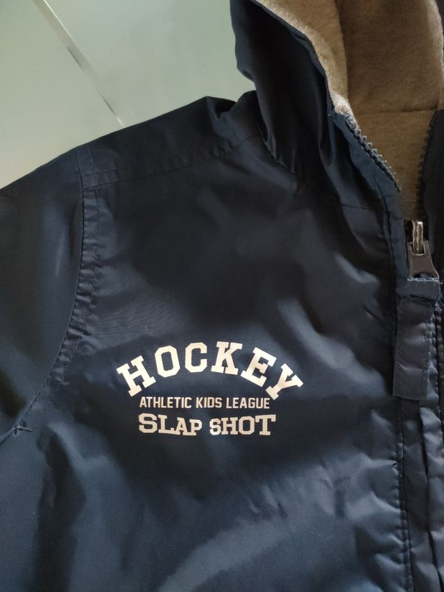 Chaqueta niño reversible