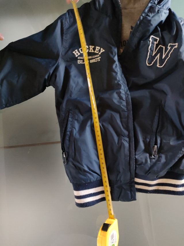 Chaqueta niño reversible