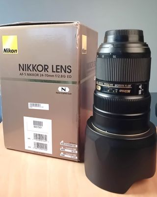 Objetivo Nikon 24/70mm F 2.8 G ED AF-S NIKKOR