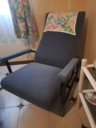Butacas mecedoras reclinables dos unidades