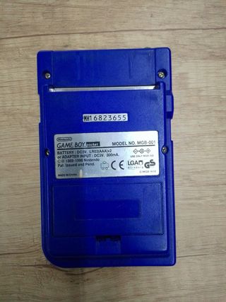 Gameboy pocket azul