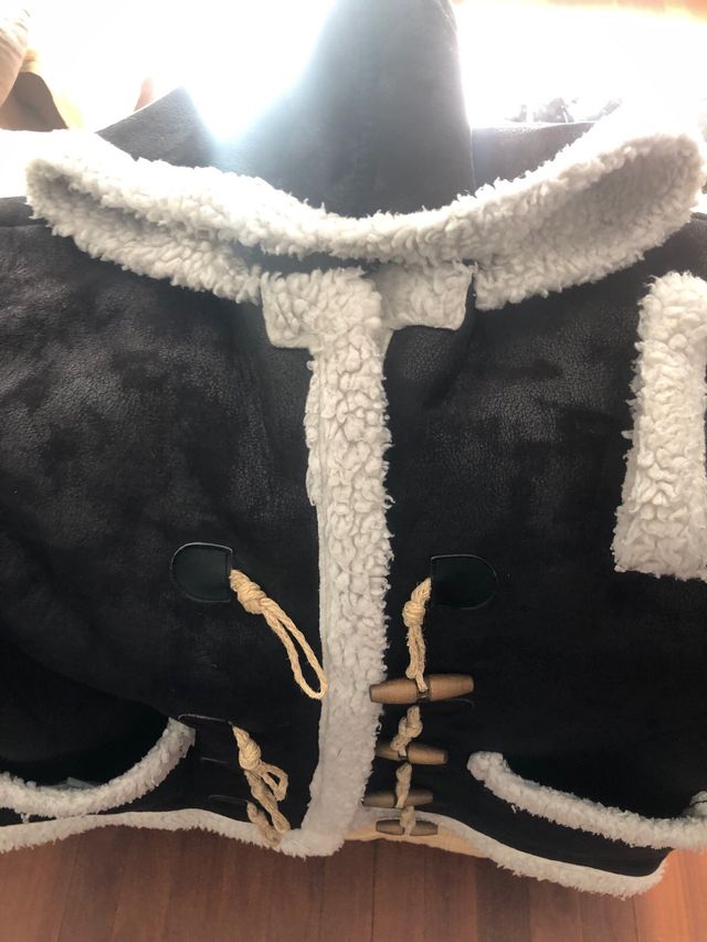 Abrigo corto borreguillo talla L