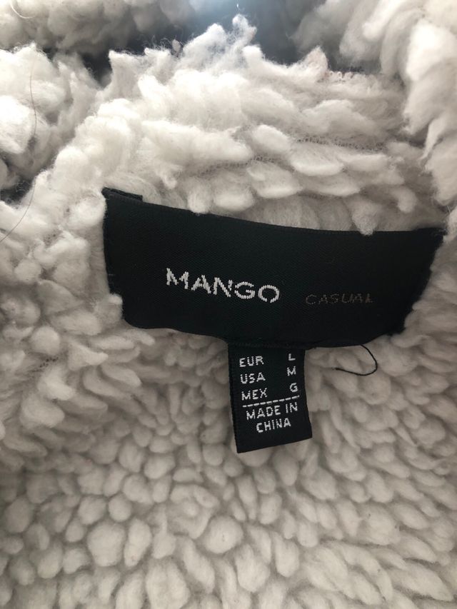 Abrigo corto borreguillo talla L