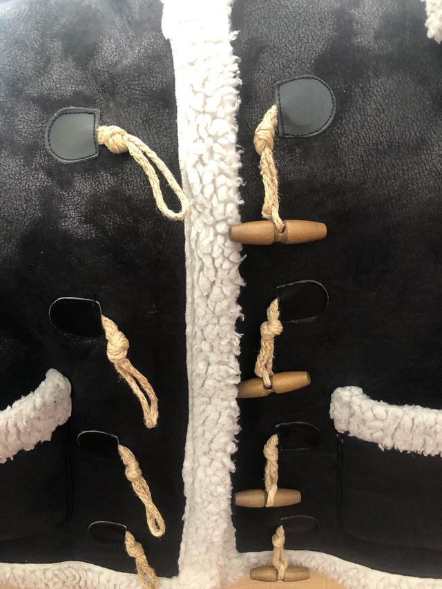 Abrigo corto borreguillo talla L