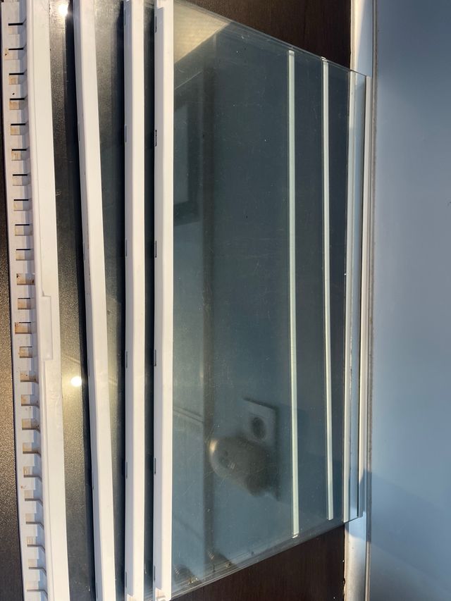 Estanterias Bosch cristal nevera