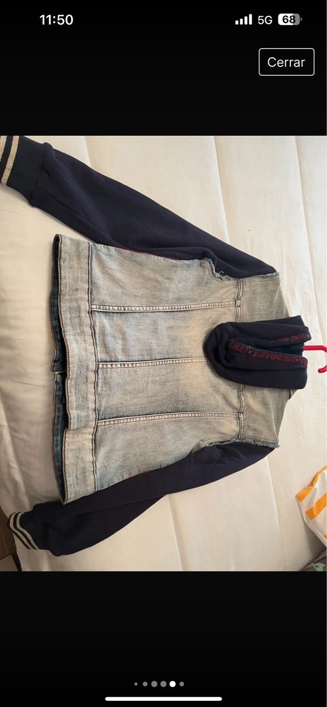 Chaquera vaquera marca Desigual