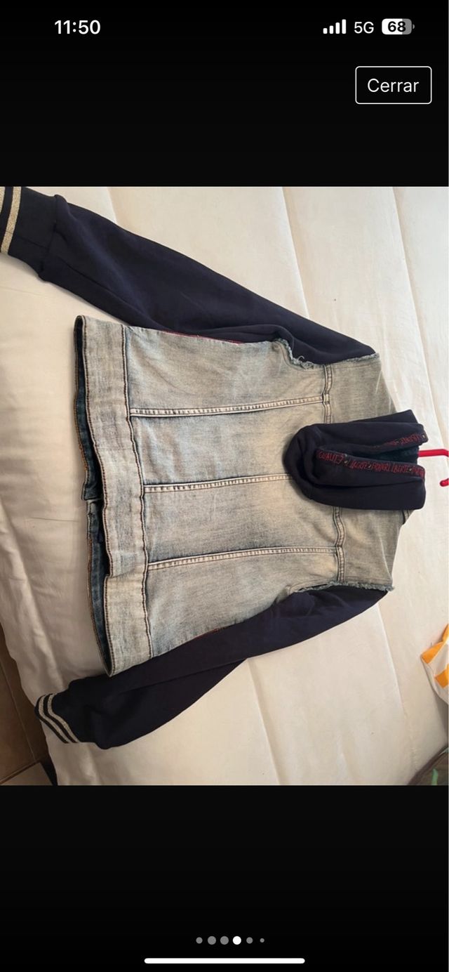 Chaquera vaquera marca Desigual