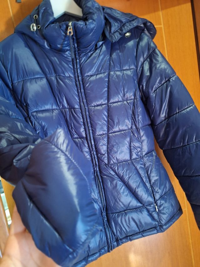 Anorak azul springfield mujer