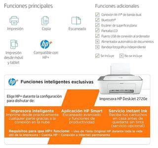 Impresora hp DeskJet 2720e