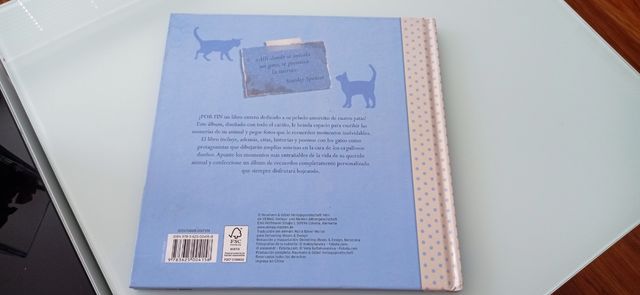 ALBUM DE MI GATO.(RECUERDOS DE MI MASCOTA)