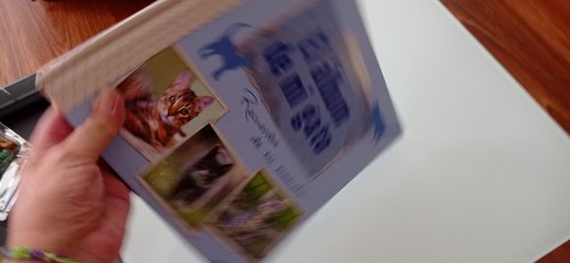 ALBUM DE MI GATO.(RECUERDOS DE MI MASCOTA)