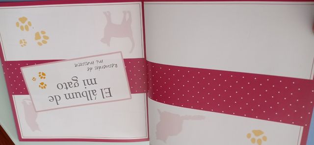 ALBUM DE MI GATO.(RECUERDOS DE MI MASCOTA)