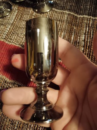 Bicchierini vetro a specchio