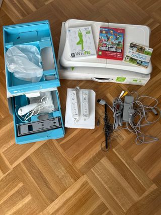 Wii + wii fit
