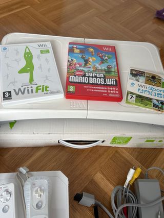 Wii + wii fit