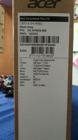 Acer Chromebook plus 514