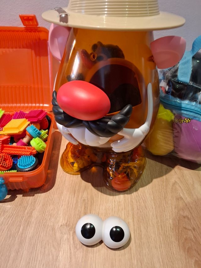 Pack Bristle Blocks bloque, mister potato y bolos