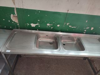 FREGADERO INDUSTRIAL INOX 1,85 M
