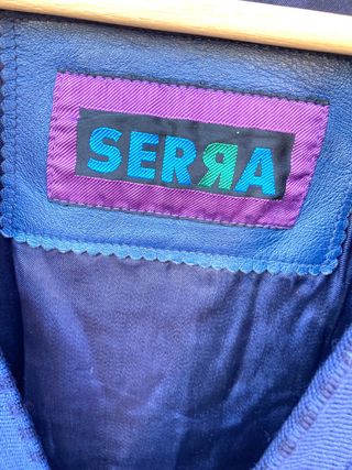 VINTAGE!! CAZADORA CHAQUETA CARDIGAN PIEL ANTE!