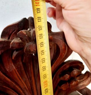 Specchio da comò vintage da restaurare legno