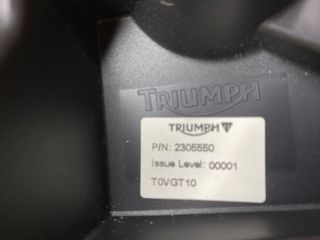 TRIUMPH ASIENTO CONFORT PASAJERO
