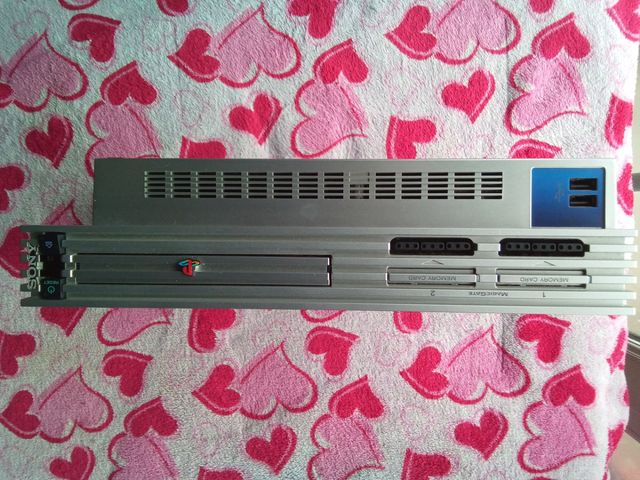 CONSOLA PLAYSTATION 2 PLATA FAT PS2