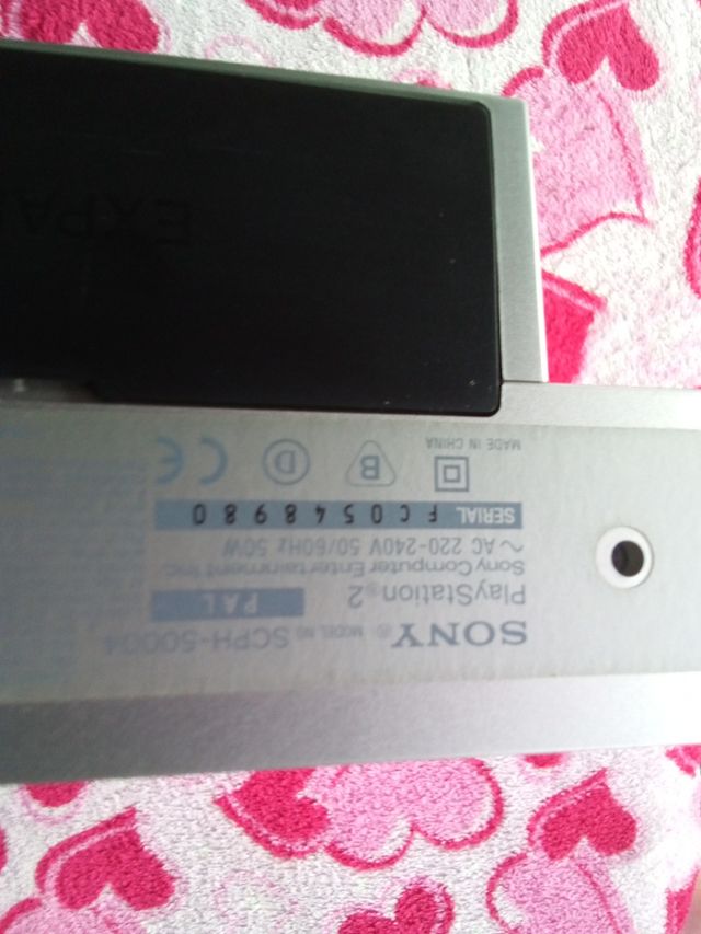 CONSOLA PLAYSTATION 2 PLATA FAT PS2