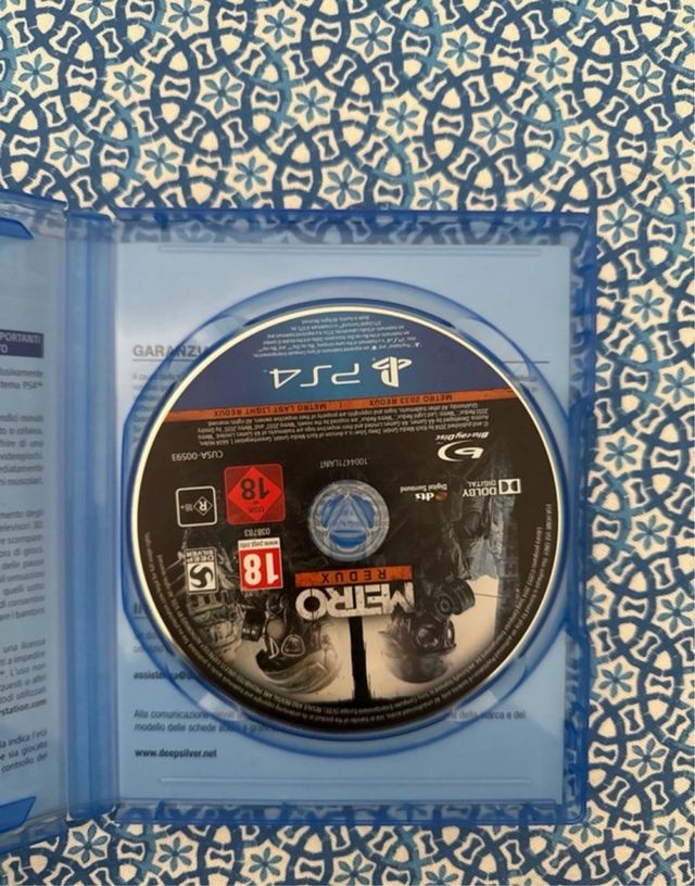 Videogioco Metro Redux ps4