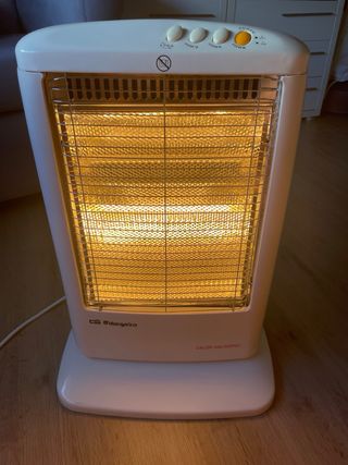 Estufa eléctrica de calor halógeno