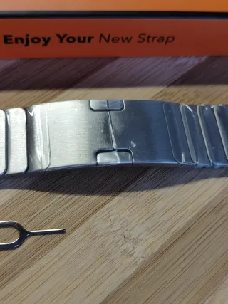 Cinturino Silver acciaio per Apple watch ultra 3