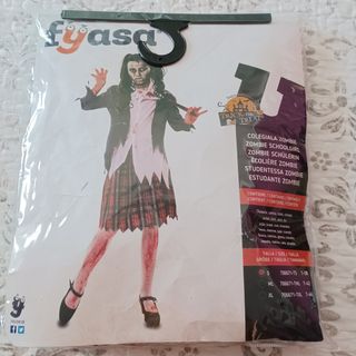 Disfraz colegiala zombie