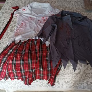 Disfraz colegiala zombie