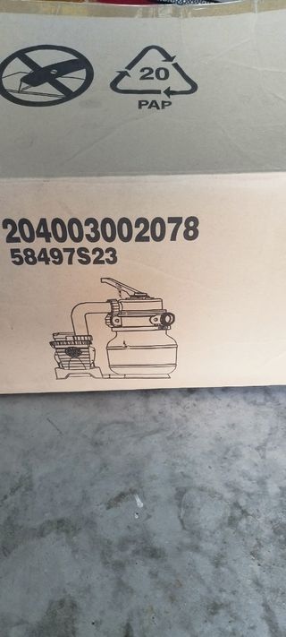 Depuradora Piscina Bestway Nueva