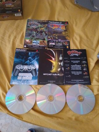 La trilogía Ratchet and clank PS2 Completo 