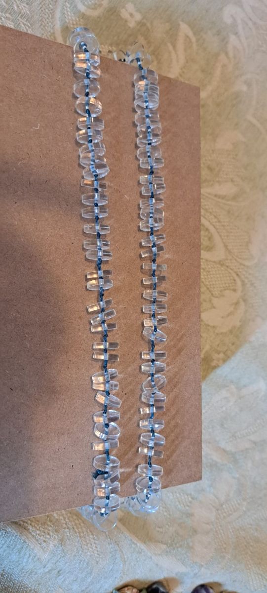 Collana artigianale plexiglass