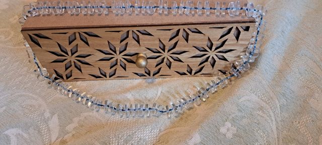 Collana artigianale plexiglass