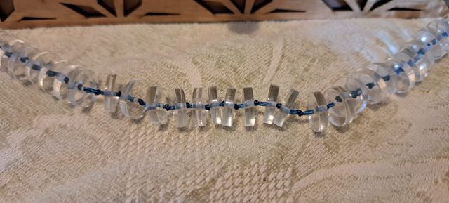 Collana artigianale plexiglass