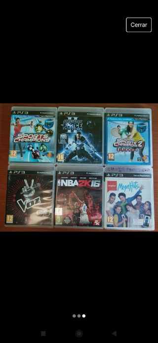 Juegos ps3