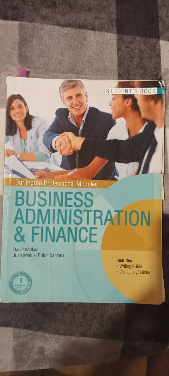 BUSINESS ADMINISTRATION FINANCE SB GS Burlington Books