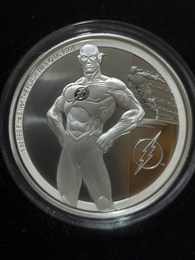 Colección Monedas 1 Onza Plata Proff DC COMIC