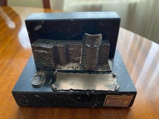 Muralla de Lugo en plata 