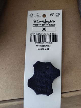 Zapatos 100% piel azul marino adolescente niño