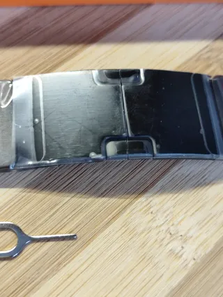 Cinturino Nero acciaio per Apple watch Ultra 3-2-1