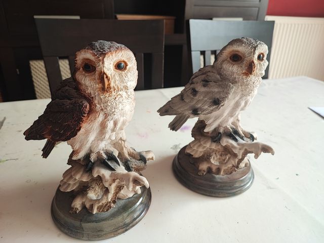 Búhos decorativos