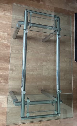 Mesa de cristal para comedor