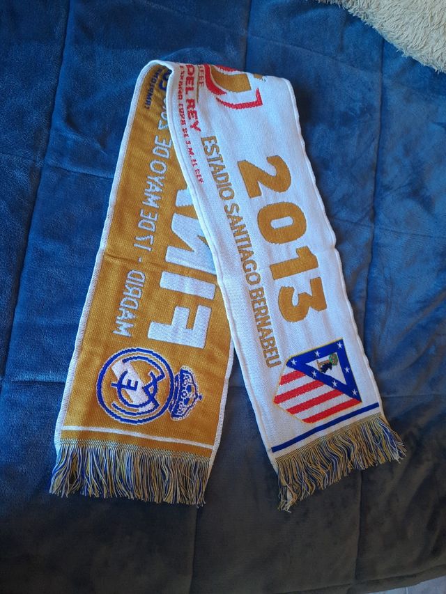 Bufanda Real madrid y Atlético de madrid