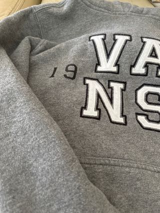 Sudadera vans gris talla S y M