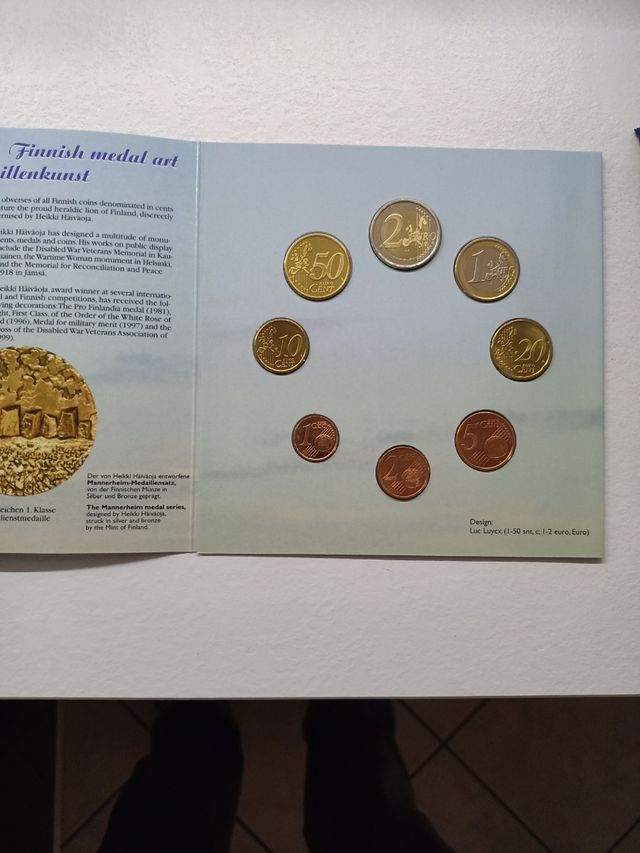 Divisionale euro Finlandia 2000