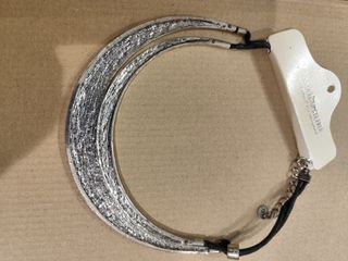 Gargantilla chapada en plata