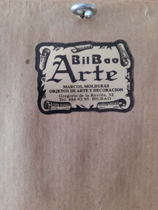 Cuadro seta en punto de cruz